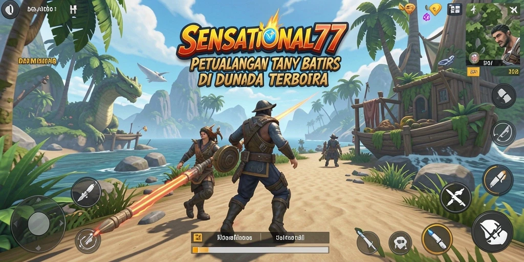 Gameplay SENSATIONAL77 yang menakjubkan dalam dunia terbuka.