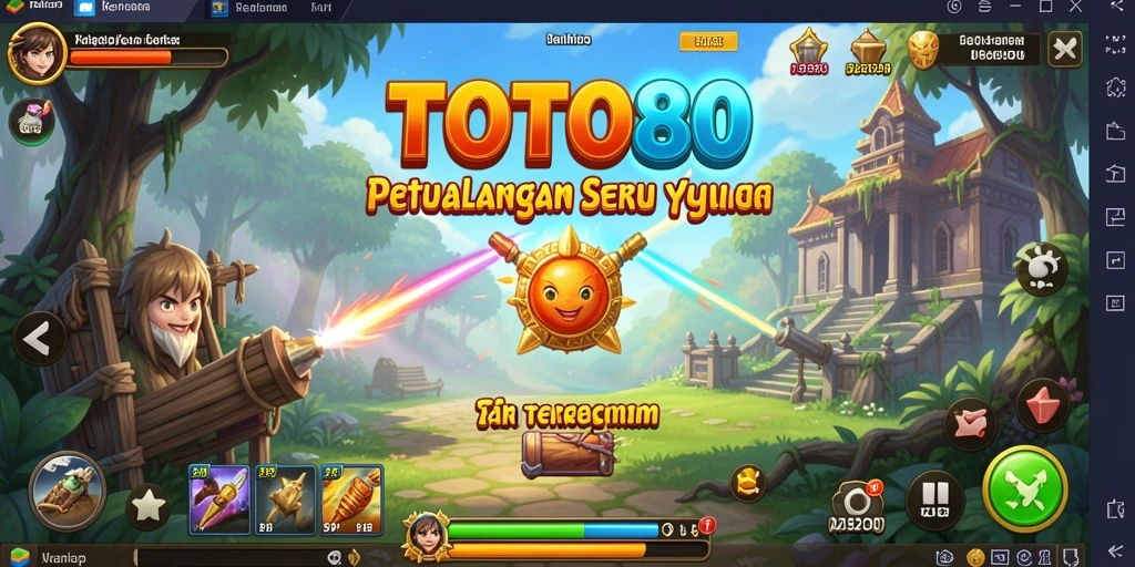Tampilan gameplay TOTO80 yang menegangkan dan mendebarkan di dunia petualangan.