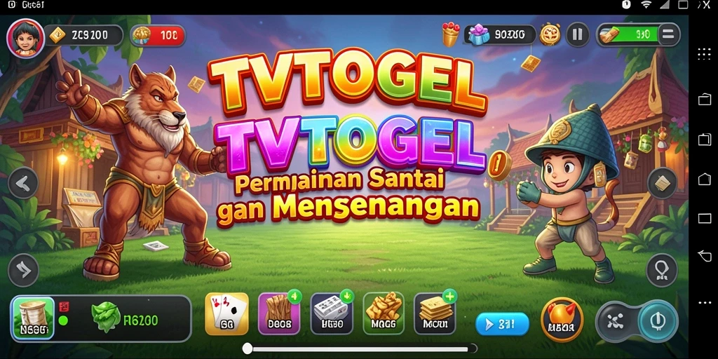 Screenshot gameplay TVTOGEL yang menampilkan aksi seru dan interaktif.